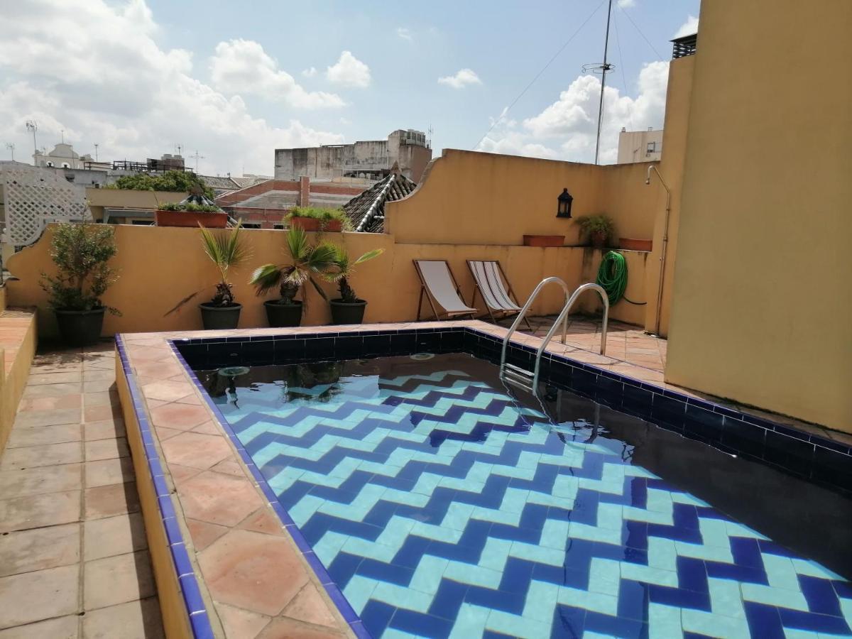 Tourist House Trajano Terraza-Piscina Apartamento Sevilha Exterior foto